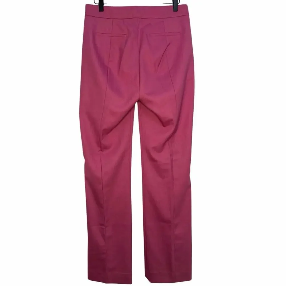 J. Crew‎ Willa Full Length Flare Pant Italian City Wool Blend Trousers Size 4